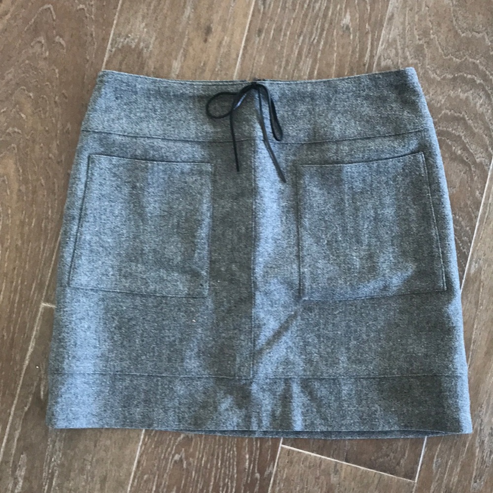 American Eagle A-line wool skirt